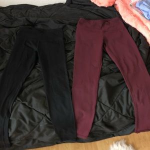 2 pairs 90 degree leggings